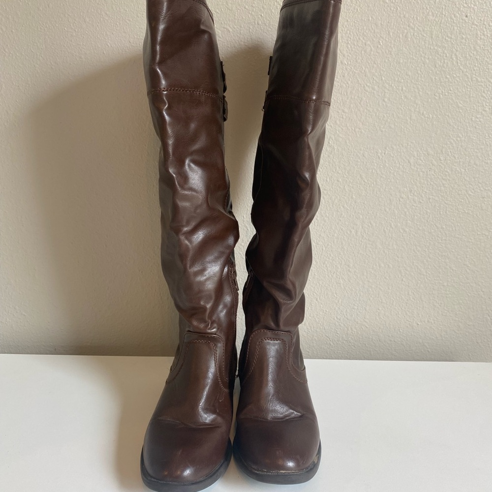 Kohl's Rich Brown Over the Knee Boots